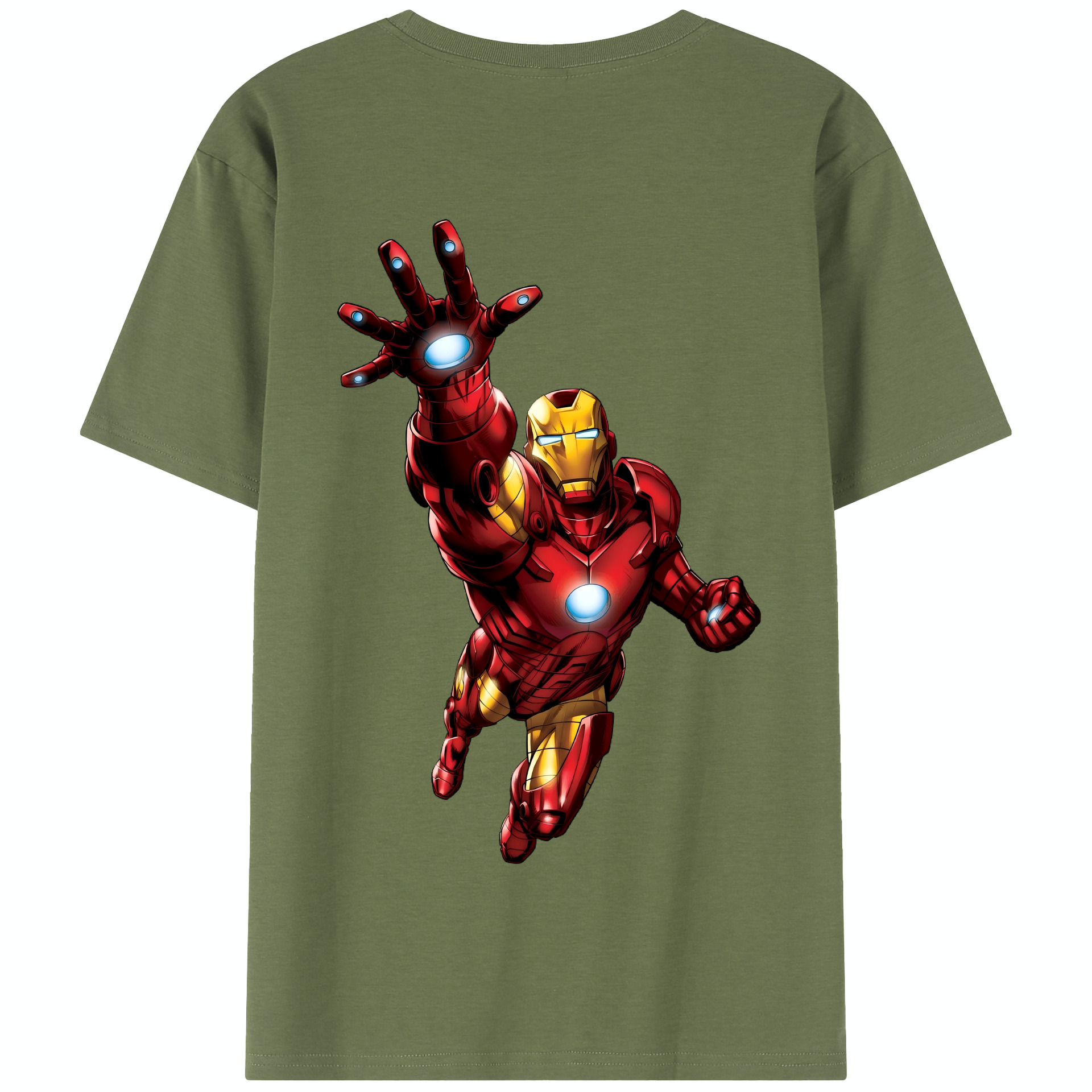 （画像用） アベンジャーズ The Avengers 綿100％半袖Tシャツ（背面プリント）